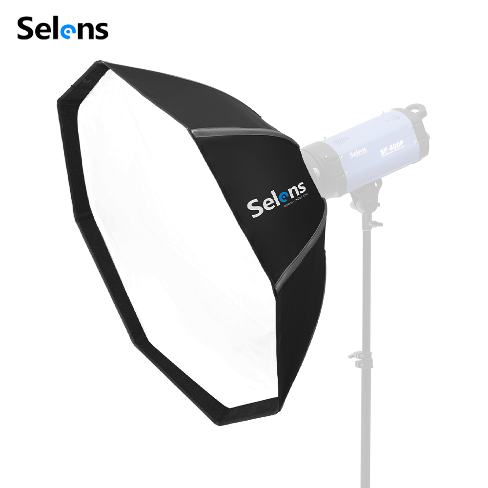 Photography Umbrella Lighting Setup - Софтбокс Selens 82/105 см с креплением