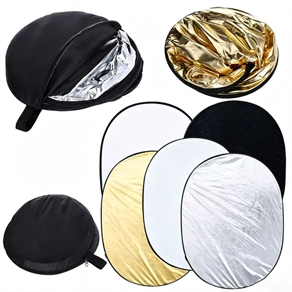 Photography Lighting Outdoor - Портативный складной светоотражатель-диффузор для фотосъемки 5-в-1
