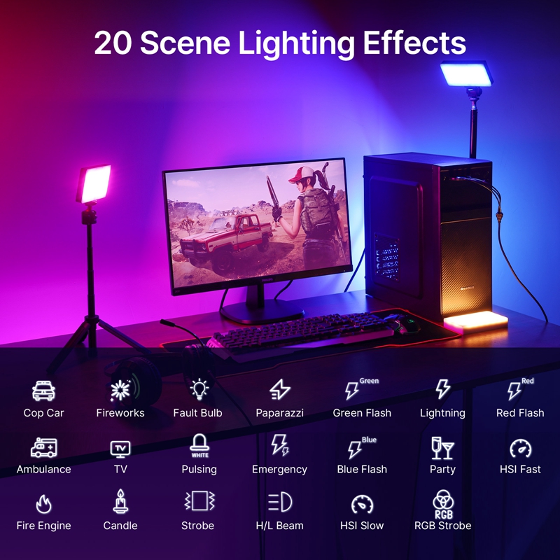 Светодиодный видеосвет ULANZI  – обзор и цена Photography Lighting Outdoor
