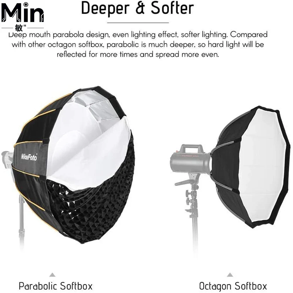 35-дюймовый (90 см) складной г – обзор и цена Photography Umbrella Lighting Setup