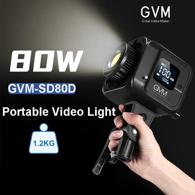Светодиодный видеосвет GVM SD8 – обзор и цена Photography Using Lighting