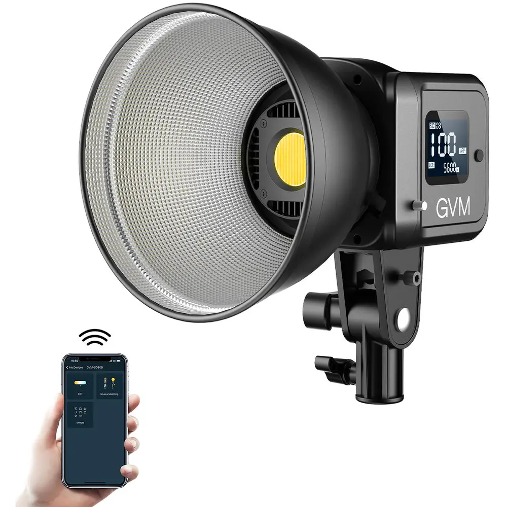 Светодиодный видеосвет GVM SD8 – обзор и цена Photography Using Lighting