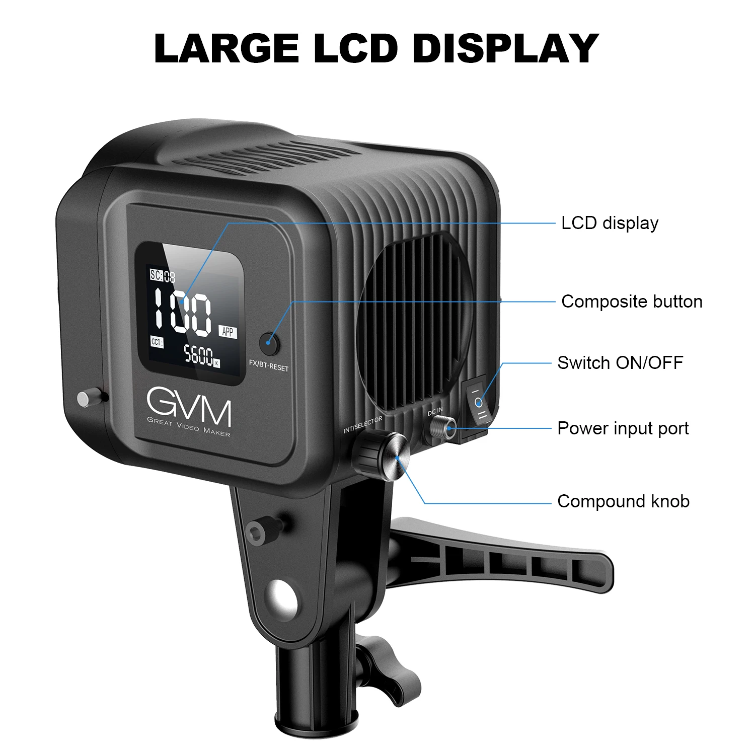 Светодиодный видеосвет GVM SD8 – обзор и цена Photography Using Lighting